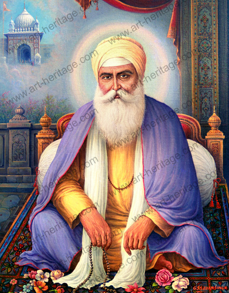 G-13 – Portrait Of Guru Amar Das Ji – Art Heritage