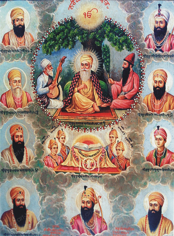 GN-10 – Guru Nanak Dev Ji Painting 10 – Art Heritage